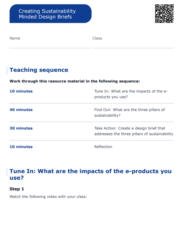 Sample Worksheet