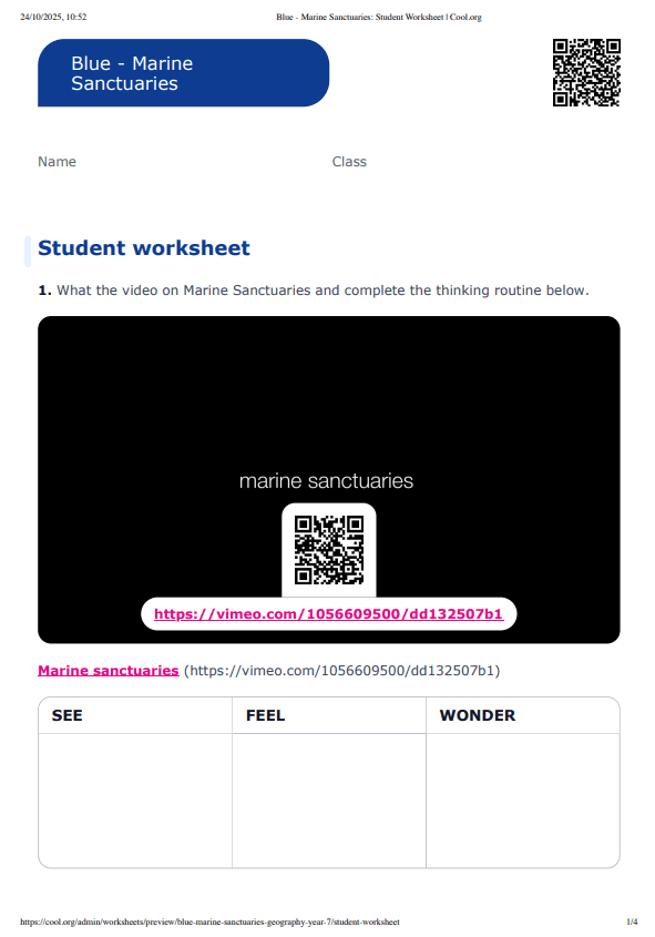 Sample Worksheet