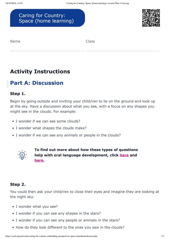 Sample Worksheet