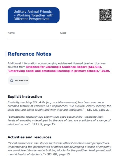 Sample Worksheet