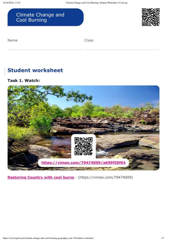 Sample Worksheet