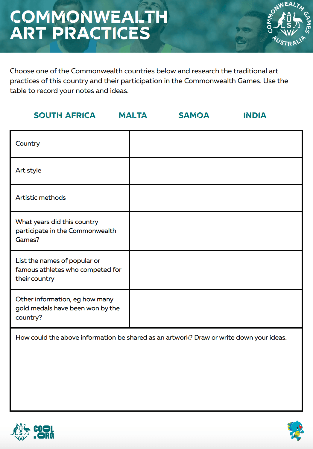 Sample Worksheet