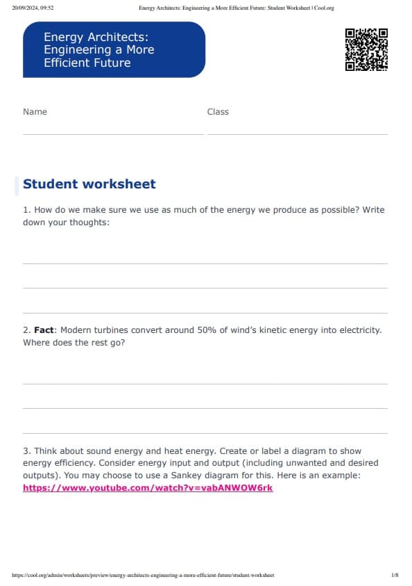 Sample Worksheet