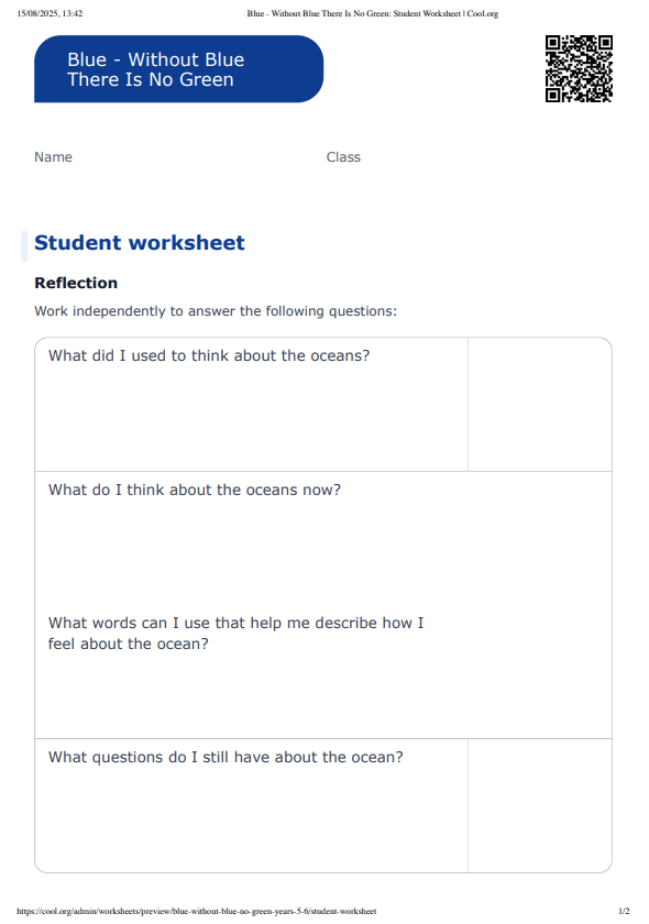 Sample Worksheet