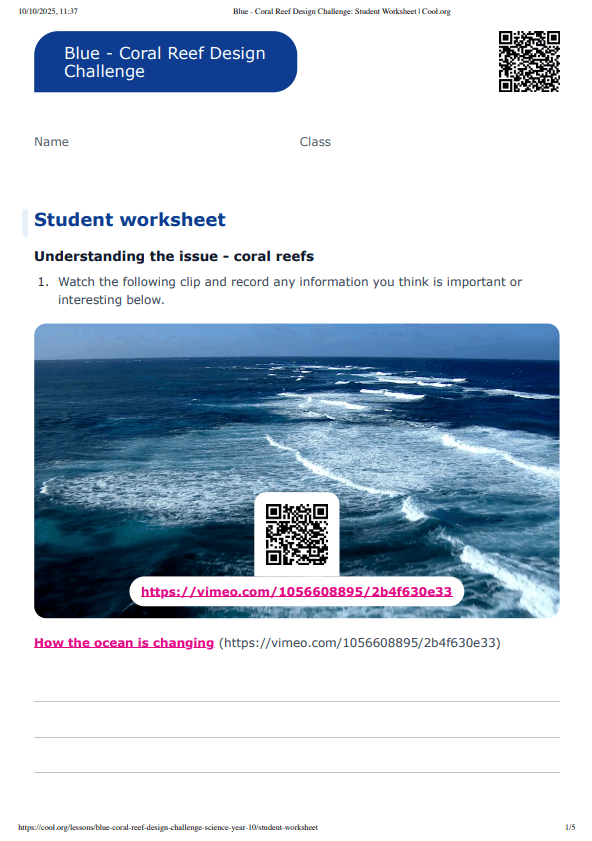 Sample Worksheet