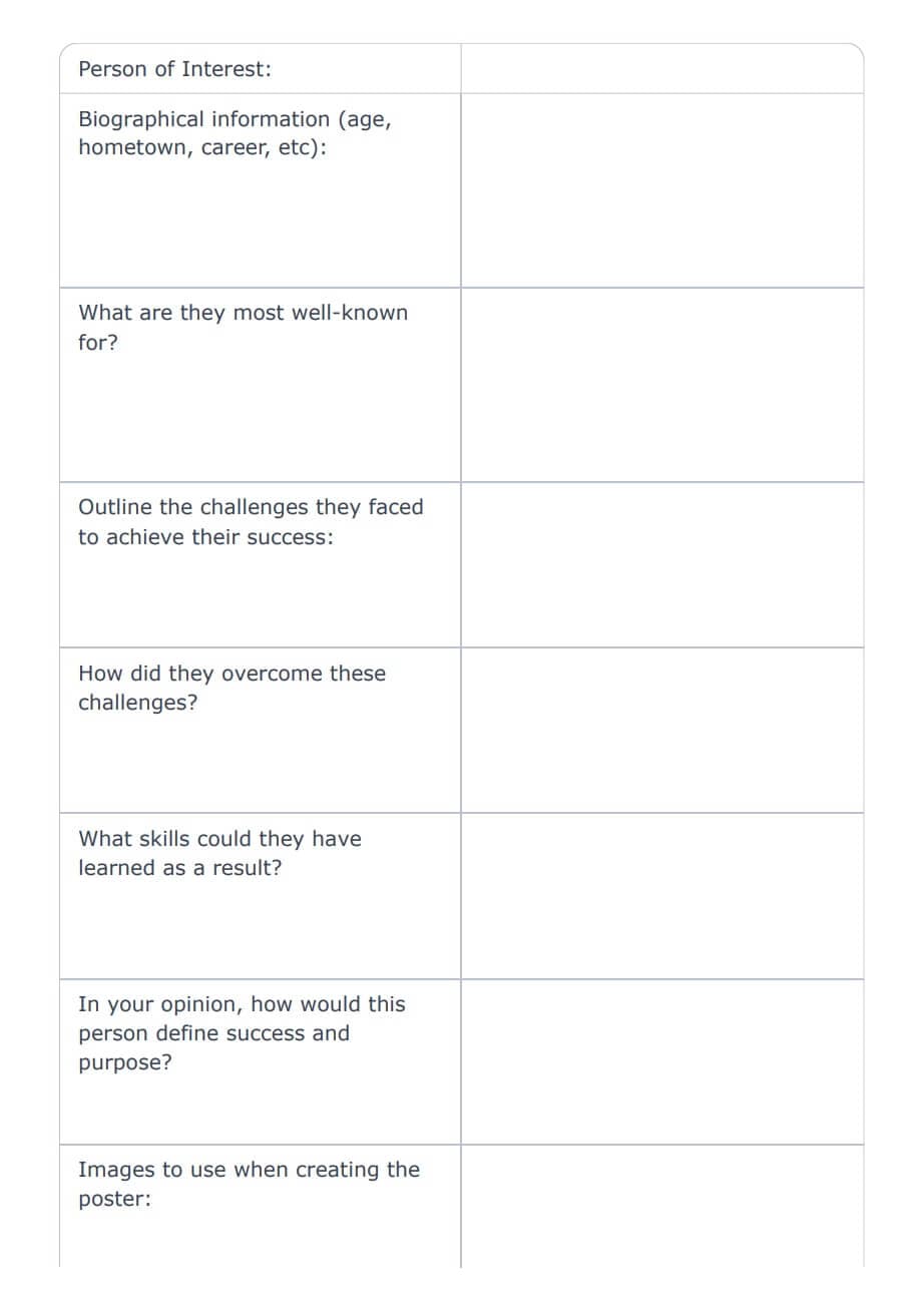 Sample Worksheet
