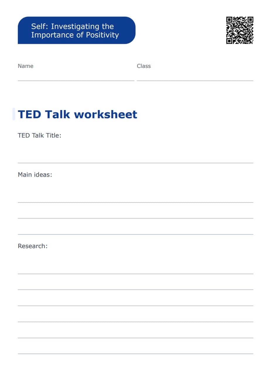 Sample Worksheet