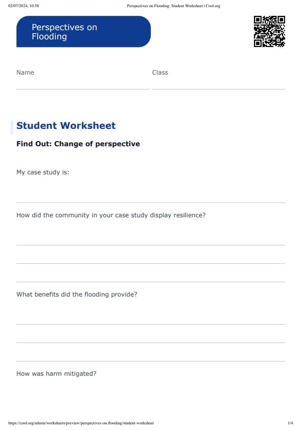 Sample Worksheet